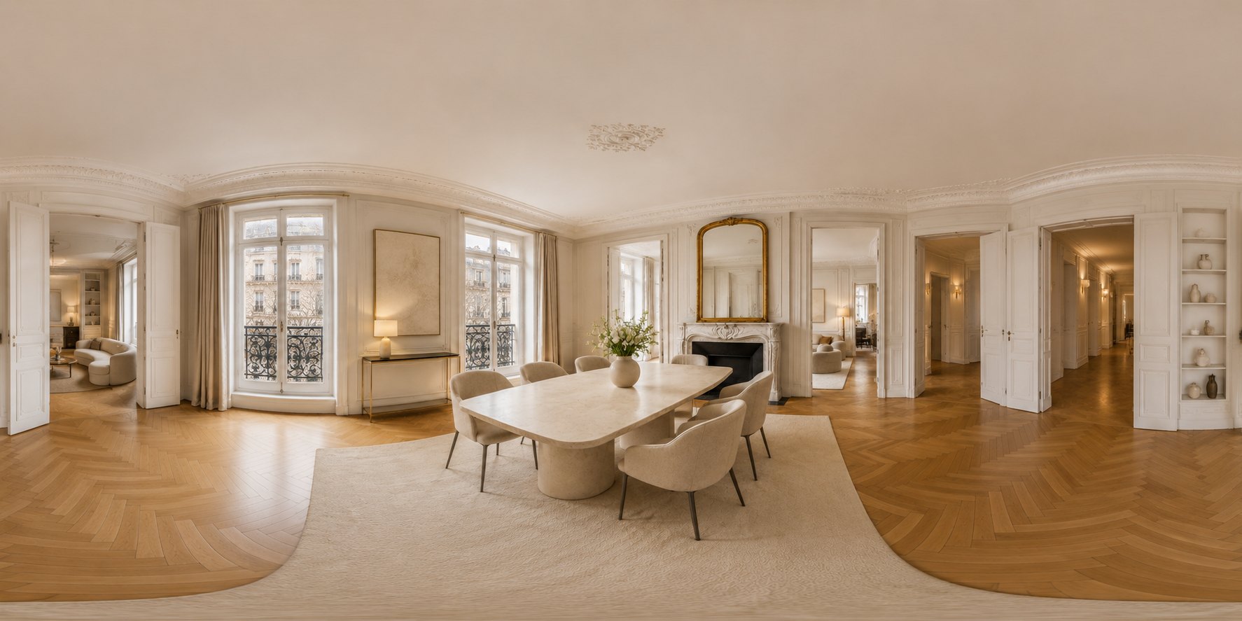 Panorama 360° — Salle à manger
